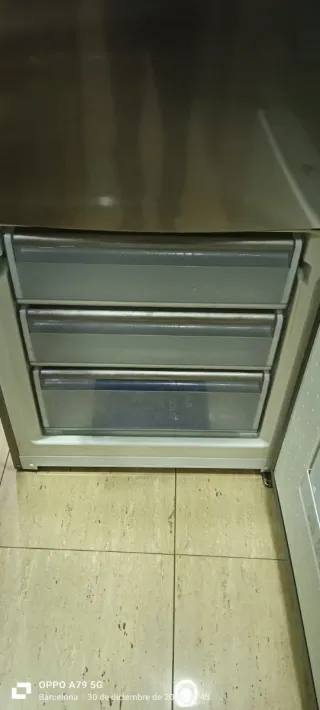 Nevera Combi SIEMENS Acero Inoxidable