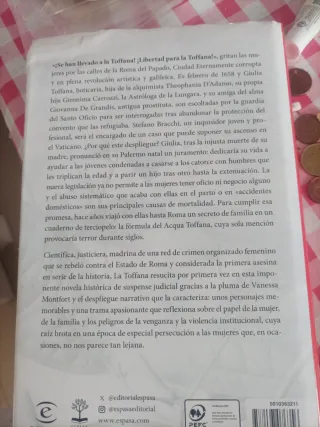 La Toffana: Premio Primavera de Novela 2025