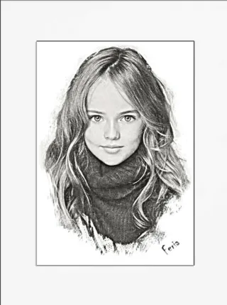 Retratos hiperrealistas a carboncillo