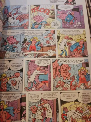 Comic Mortadelo Antiguo con Billetes