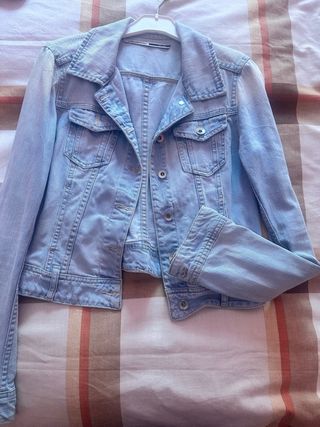 Cazadora vaquera azul