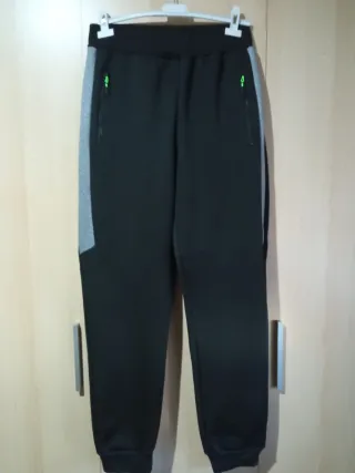 Chándal Caballero Negro/Gris Talla XL Nuevo