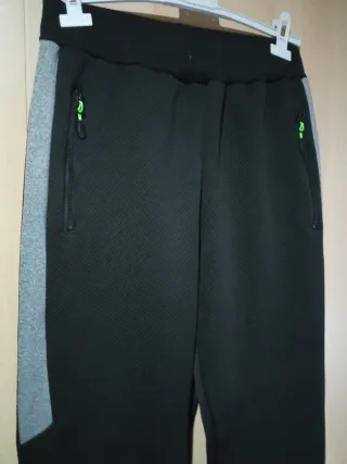 Chándal Caballero Negro/Gris Talla XL Nuevo