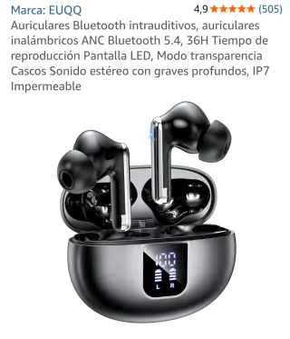 Earphones sin estrenar