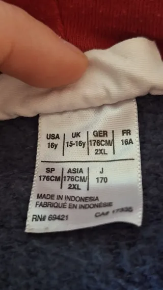 Sudadera Reebok Classic Azul