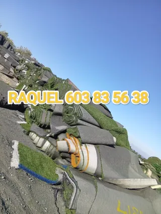 Césped artificial reciclado