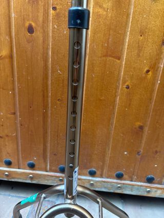 Bastón trípode ortopédico aluminio