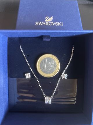 Conjunto Swarovski Collar y Pendientes