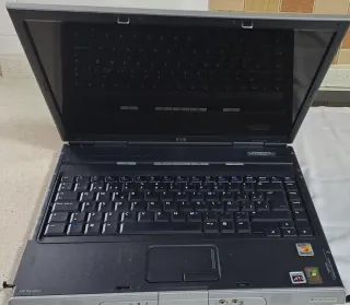 Portátil HP Negro/Plateado Para piezas