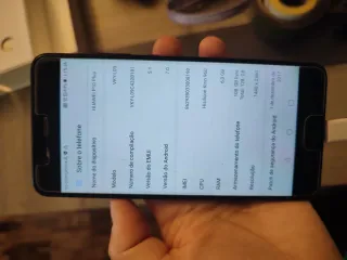 Huawei P10 Plus 6GB RAM Preto 128GB + capa