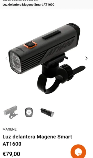 Magene AT1600 Luz Bicicleta