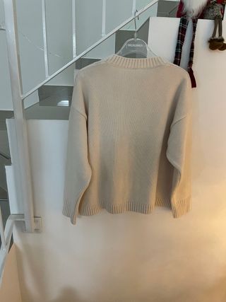 Maglione Tensione In panna con orsetto