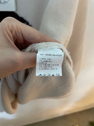 Maglione Tensione In panna con orsetto