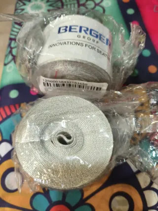 Lote 2 cinturones seguridad coche grises