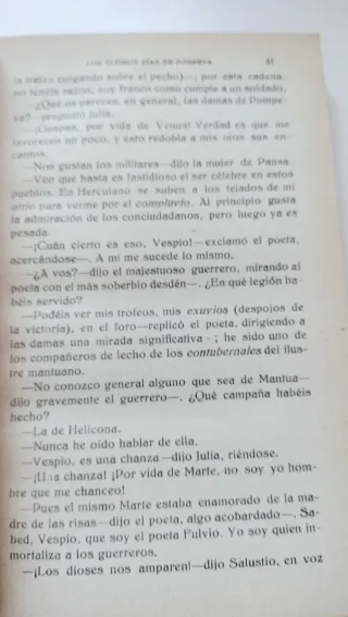 Los últimos días de Pompeya - Tomo 2