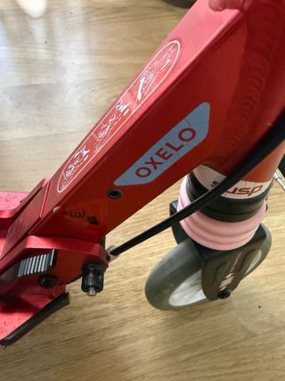 Patinete Oxelo Mid 5 Decathlon Rojo