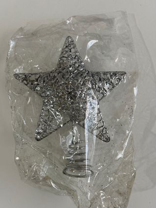 Estrella para árbol de Navidad