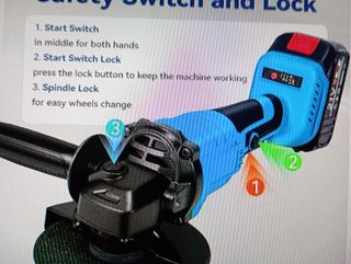 Radial Angular Inalámbrica 125mm NUEVA