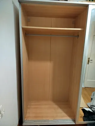 Armario puertas correderas espejo