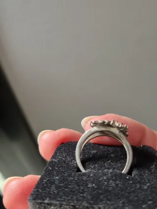 Anillo Plata 925 Flores de origen argentino