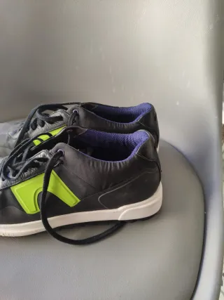 Zapatos Camper Talla 45 Negro/Verde