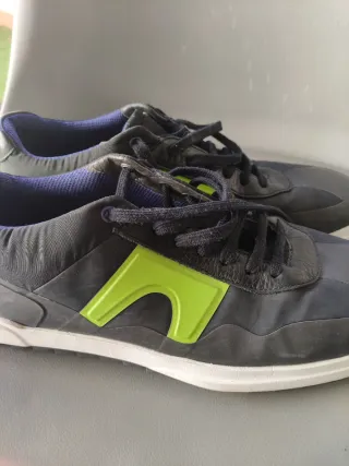 Zapatos Camper Talla 45 Negro/Verde