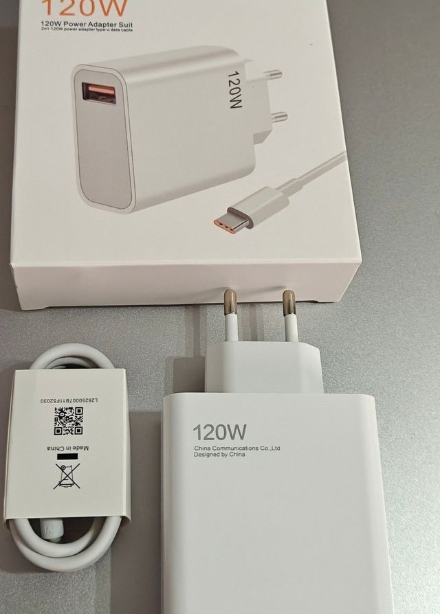 Caricabatterie 120W compatibile Xiaomi per 14 13 12 13t 12t