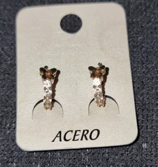 Pendientes XUPING dorados y multicolor