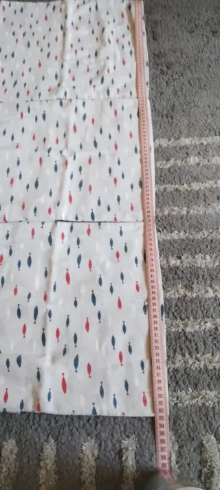 Cojines con estampado de peces