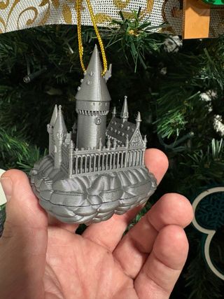Adorno Navidad Castillo Hogwarts