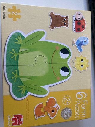 Puzzle Goula 6 Formas 2 Años
