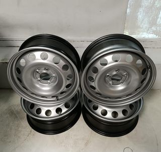 Llanta de chapa de 16 pulgadas Peugeot Citroën