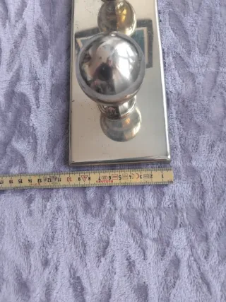 Perchero de pared laton