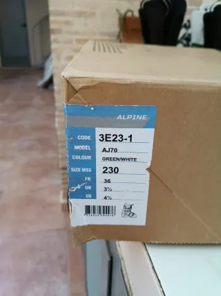 Botas de esquí junior Alpina