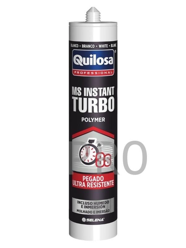 Adhesivo Quilosa MS Instant Turbo Blanco