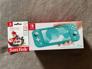 Nintendo Switch Lite NUEVA + tarjeta 128GB