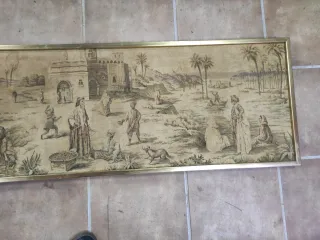 Tapiz antiguo decorativo