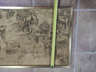 Tapiz antiguo decorativo