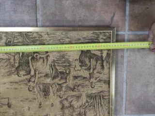 Tapiz antiguo decorativo