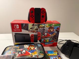 Nintendo Switch Edición Mario Odyssey