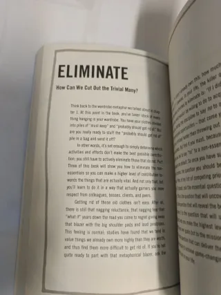 Essentialism: The Disciplined Pursuit of Less