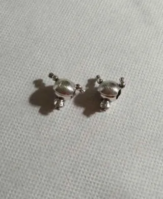 Charm Niña con Oso y Corazón Pulsera Pandora plata