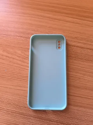Custodia iPhone XS Blu Chiaro