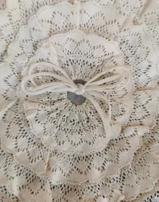 Bolso de fiesta/boda encaje beige