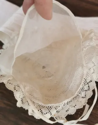 Bolso de fiesta/boda encaje beige