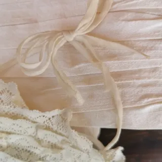 Bolso de fiesta/boda encaje beige