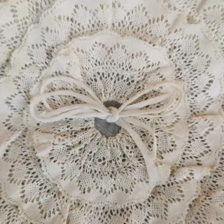 Bolso de fiesta/boda encaje beige