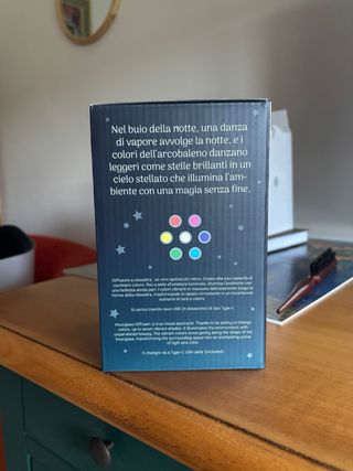 Umidificatore a Clessidra Luminosa