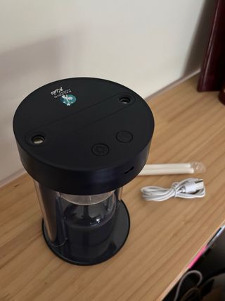 Umidificatore a Clessidra Luminosa