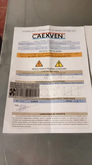 Extractor de aire industrial CAIMEX